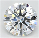 Del inventario de diamantes de laboratorio, 3.31 quilates, Redondo , Color D, claridad VVS1 y certificado GIA