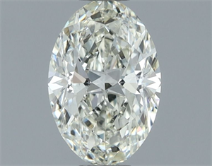 Picture of Natural Diamond 0.80 Carats, Oval with  Cut, J Color, SI1 Clarity and Certified by IGI