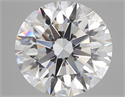 Natural Diamond 5.02 Carats, Round with Excellent Cut, D Color, VS2 Clarity and Certified by GIA