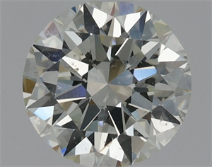 Picture of Natural Diamond 0.70 Carats, Round with Excellent Cut, K Color, SI2 Clarity and Certified by GIA