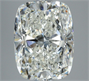 Natural Diamond 5.01 Carats, Cushion with  Cut, H Color, VS2 Clarity and Certified by GIA