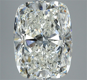 Picture of Natural Diamond 5.01 Carats, Cushion with  Cut, H Color, VS2 Clarity and Certified by GIA