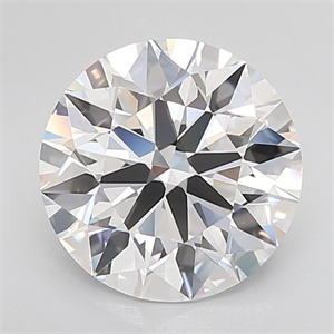 Picture of Lab Grown Diamond 6.02 Carats, Round with Ideal Cut, E Color, IF Clarity and Certified by IGI