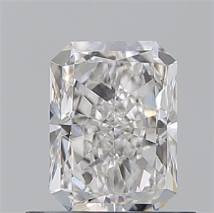Picture of Natural Diamond 0.70 Carats, Radiant with  Cut, F Color, VS1 Clarity and Certified by GIA