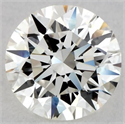 Diamante Natural 0.45 quilates, Redondo , Color H, claridad VVS1 y certificado GIA