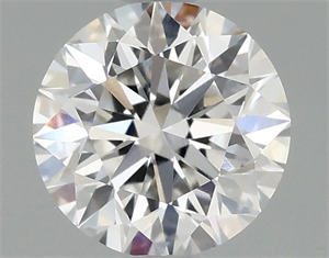 Picture of Lab Grown Diamond 1.08 Carats, Round with Excellent Cut, E Color, VVS2 Clarity and Certified by IGI