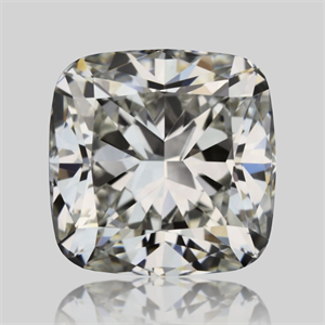 Picture of Natural Diamond 0.60 Carats, Cushion with  Cut, I Color, VVS1 Clarity and Certified by GIA