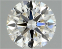 Diamante Natural 0.42 quilates, Redondo , Color H, claridad VS2 y certificado GIA