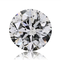 Natural Diamond 0.70 Carats, Round with Very Good Cut, D Color, SI1 Clarity and Certified by GIA