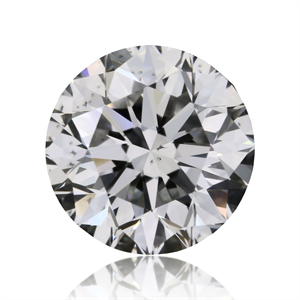Picture of Natural Diamond 0.70 Carats, Round with Very Good Cut, D Color, SI1 Clarity and Certified by GIA