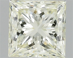 Foto Diamante Natural 1.51 quilates, Princesa , Color N, claridad SI2 y certificado IGI de