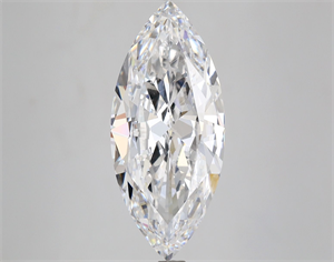 Picture of Natural Diamond 3.01 Carats, Marquise with  Cut, D Color, IF Clarity and Certified by GIA