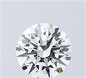 Lab Grown Diamond 2.03 Carats, Round with Ideal Cut, D Color, VVS1 Clarity and Certified by IGI