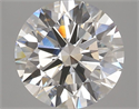 Del inventario de diamantes de laboratorio, 3.72 quilates, Redondo , Color G, claridad VS1 y certificado IGI
