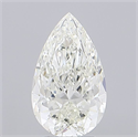 Diamante Natural 3.33 quilates, De pera , Color J, claridad VS1 y certificado GIA