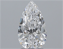 Natural Diamond 2.01 Carats, Pear with  Cut, D Color, SI1 Clarity and Certified by GIA
