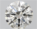 Diamante Natural 0.70 quilates, Redondo , Color H, claridad SI2 y certificado GIA