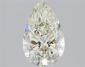 Foto Diamante Natural 1.73 quilates, De pera , Color L, claridad SI1 y certificado GIA de
