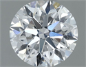 Diamante Natural 0.80 quilates, Redondo , Color F, claridad SI1 y certificado GIA