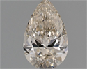 Natural Diamond 0.72 Carats, Pear with  Cut, L Color, SI1 Clarity and Certified by GIA