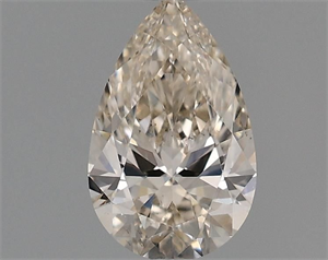 Foto Diamante Natural 0.72 quilates, De pera , Color L, claridad SI1 y certificado GIA de