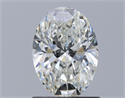 Natural Diamond 1.01 Carats, Oval with  Cut, I Color, VS1 Clarity and Certified by GIA