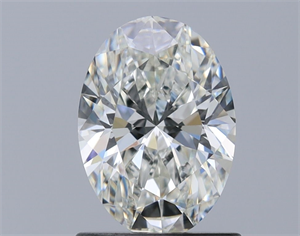 Picture of Natural Diamond 1.01 Carats, Oval with  Cut, I Color, VS1 Clarity and Certified by GIA