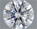Del inventario de diamantes de laboratorio, 0.74 quilates, Redondo , Color D, claridad VVS1 y certificado IGI