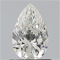 Diamante Natural 0.70 quilates, De pera , Color I, claridad VVS1 y certificado GIA