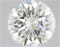 Diamante Natural 0.50 quilates, Redondo , Color K, claridad VVS1 y certificado GIA