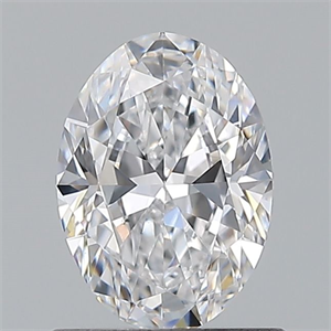 Picture of Natural Diamond 0.70 Carats, Oval with  Cut, D Color, VS2 Clarity and Certified by GIA