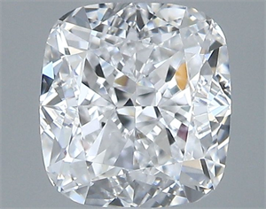 Foto Diamante Natural 0.50 quilates, Del cojín , Color D, claridad VVS2 y certificado GIA de