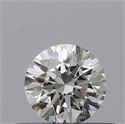 Natural Diamond 0.40 Carats, Round with Excellent Cut, G Color, VVS1 Clarity and Certified by IGI