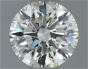 Diamante Natural 0.60 quilates, Redondo , Color L, claridad VVS2 y certificado GIA