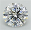 Del inventario de diamantes de laboratorio, 1.70 quilates, Redondo , Color D, claridad VS1 y certificado GIA