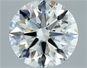 Diamante Natural 2.16 quilates, Redondo , Color F, claridad IF y certificado GIA