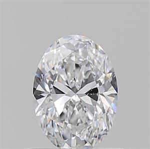 Picture of Natural Diamond 0.71 Carats, Oval with  Cut, D Color, VS2 Clarity and Certified by GIA