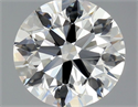 Diamante Natural 0.90 quilates, Redondo , Color I, claridad VVS2 y certificado GIA