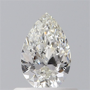 Picture of Natural Diamond 0.50 Carats, Pear with  Cut, H Color, VS1 Clarity and Certified by GIA