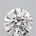 Lab Grown Diamond 1.04 Carats, Round with Ideal Cut, E Color, VS1 Clarity and Certified by IGI