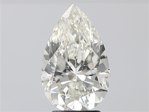 Picture of Natural Diamond 3.03 Carats, Pear with  Cut, J Color, SI1 Clarity and Certified by GIA