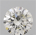 Natural Diamond 0.80 Carats, Round with Excellent Cut, J Color, SI1 Clarity and Certified by GIA