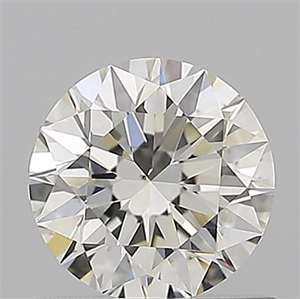 Picture of Natural Diamond 0.80 Carats, Round with Excellent Cut, J Color, SI1 Clarity and Certified by GIA