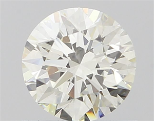 Picture of Natural Diamond 0.71 Carats, Round with Excellent Cut, H Color, VVS1 Clarity and Certified by IGI