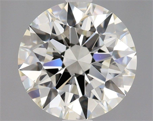 Picture of Natural Diamond 1.00 Carats, Round with Excellent Cut, J Color, VVS1 Clarity and Certified by GIA