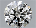 Natural Diamond 2.05 Carats, Round with Excellent Cut, J Color, VS2 Clarity and Certified by GIA