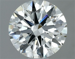 Picture of Natural Diamond 1.00 Carats, Round with Excellent Cut, K Color, VS1 Clarity and Certified by GIA