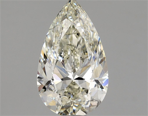 Picture of Natural Diamond 0.90 Carats, Pear with  Cut, K Color, SI1 Clarity and Certified by GIA