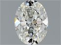 Diamante Natural 0.40 quilates, Ovalado , Color H, claridad VVS1 y certificado GIA
