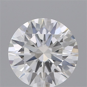 Foto Diamante Natural 0.90 quilates, Redondo , Color G, claridad SI1 y certificado GIA de